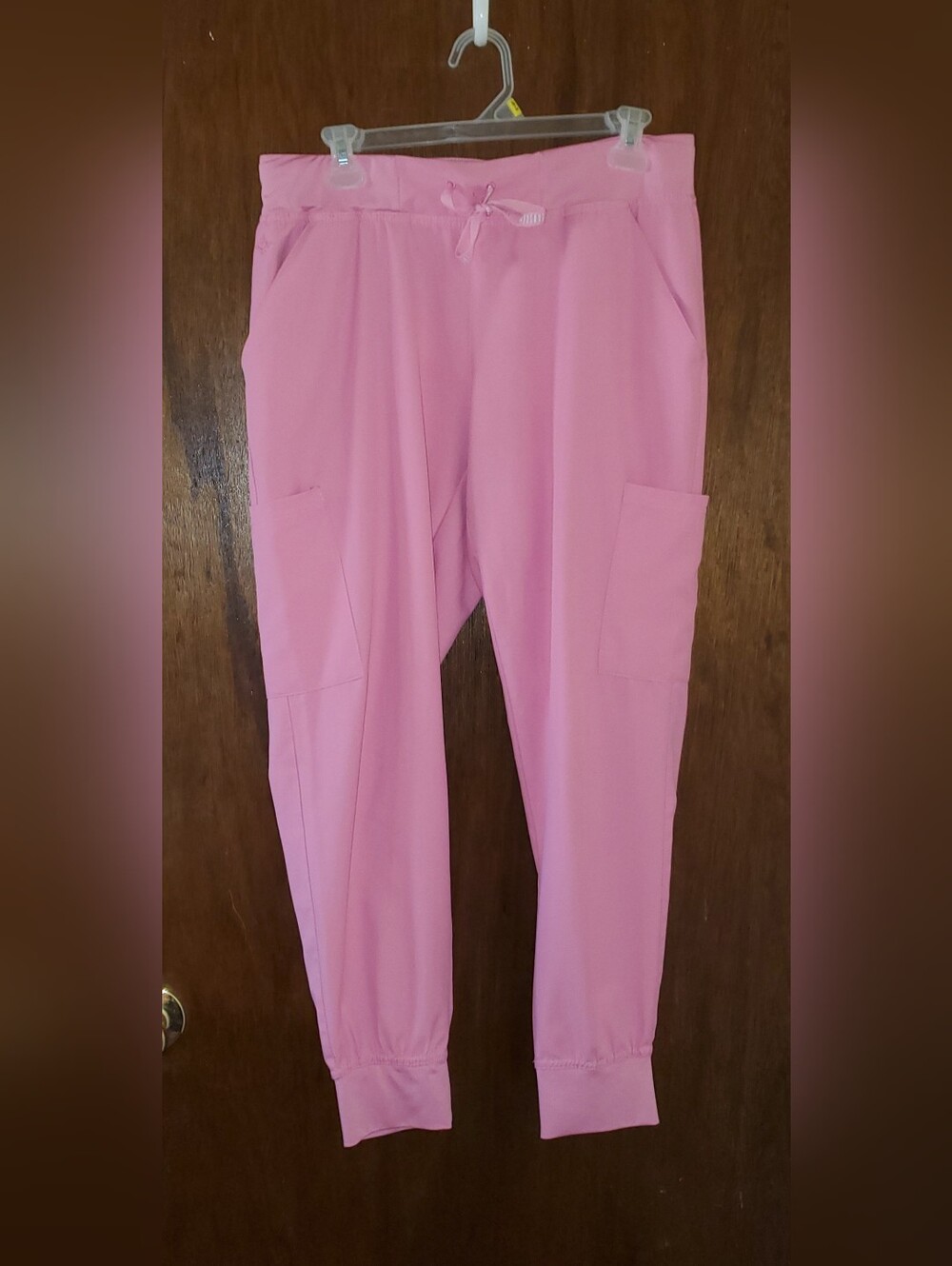 Med Couture Insight Pink Jogger Scrub Pants Sz Medium